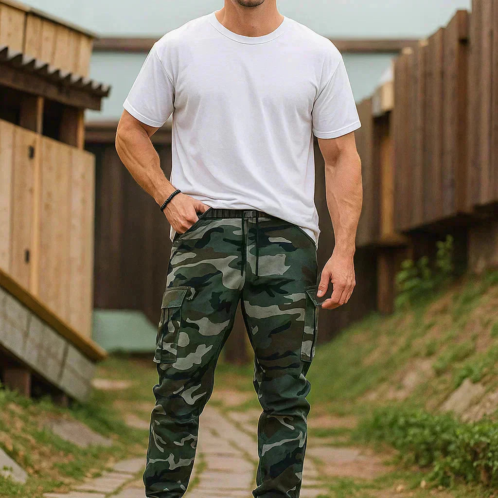 🛠️ 👖 Pantaloni de lucru tactici durabili - multe buzunare funcționale, perfecți pentru munca în aer liber 🌲-2