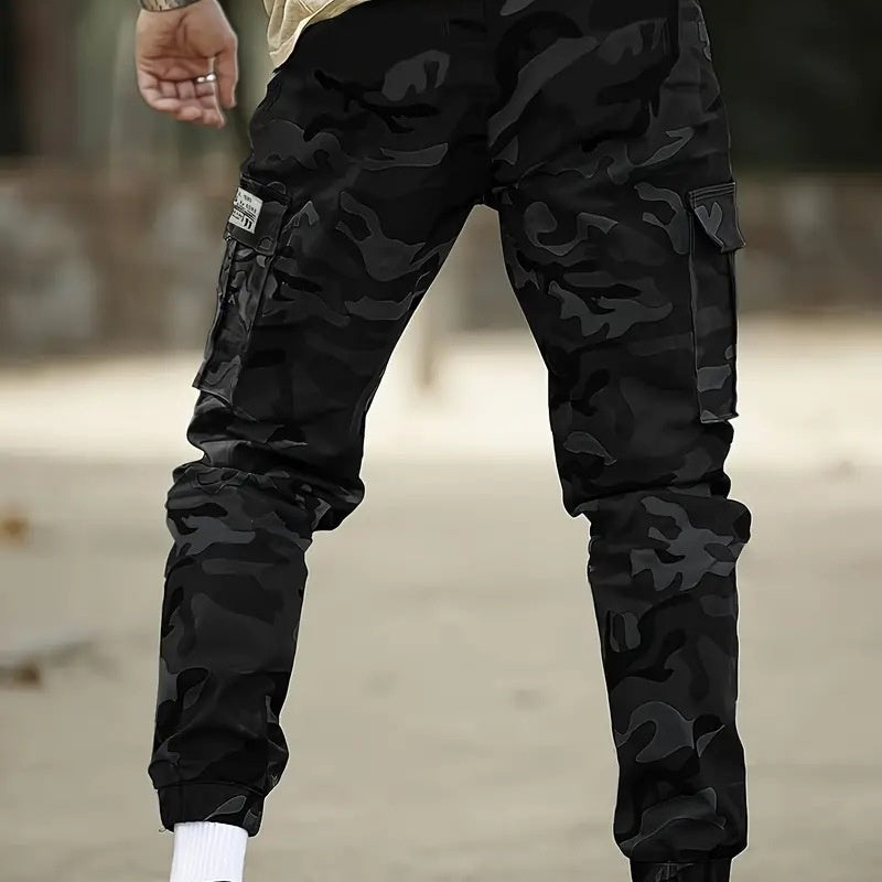 🛠️ 👖 Pantaloni de lucru tactici durabili - multe buzunare funcționale, perfecți pentru munca în aer liber 🌲-8