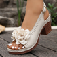 👡Sandale florale cu vârf deschis pentru femei