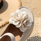 👡Sandale florale cu vârf deschis pentru femei