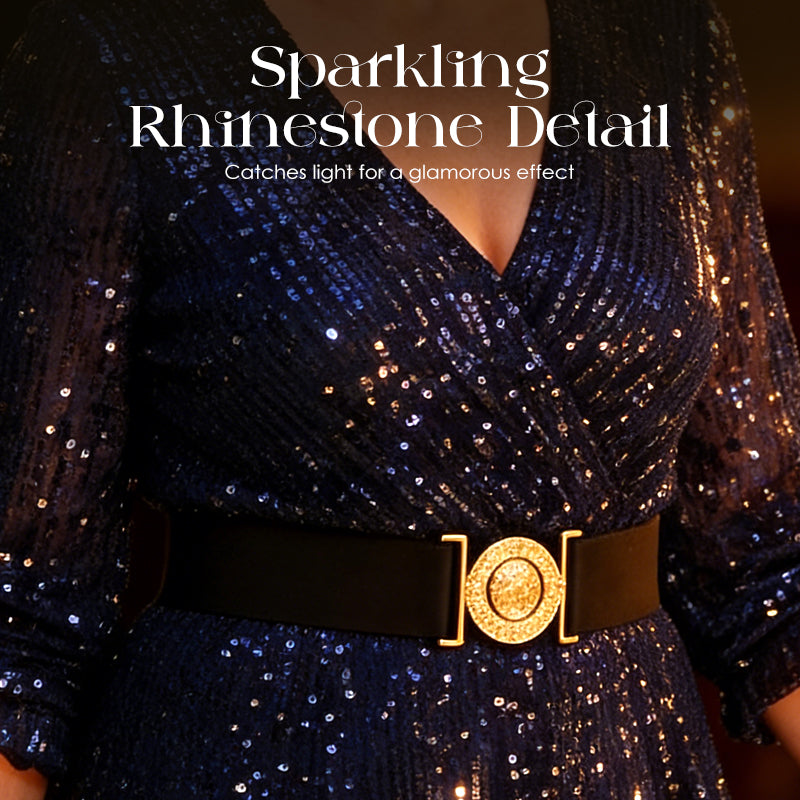 🌟✨Rochie lungă cu decolteu în V și paiete pentru femei👗-2