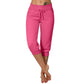 Pantaloni de trening cu talie înaltă, croială ajustată, șnur și buzunare