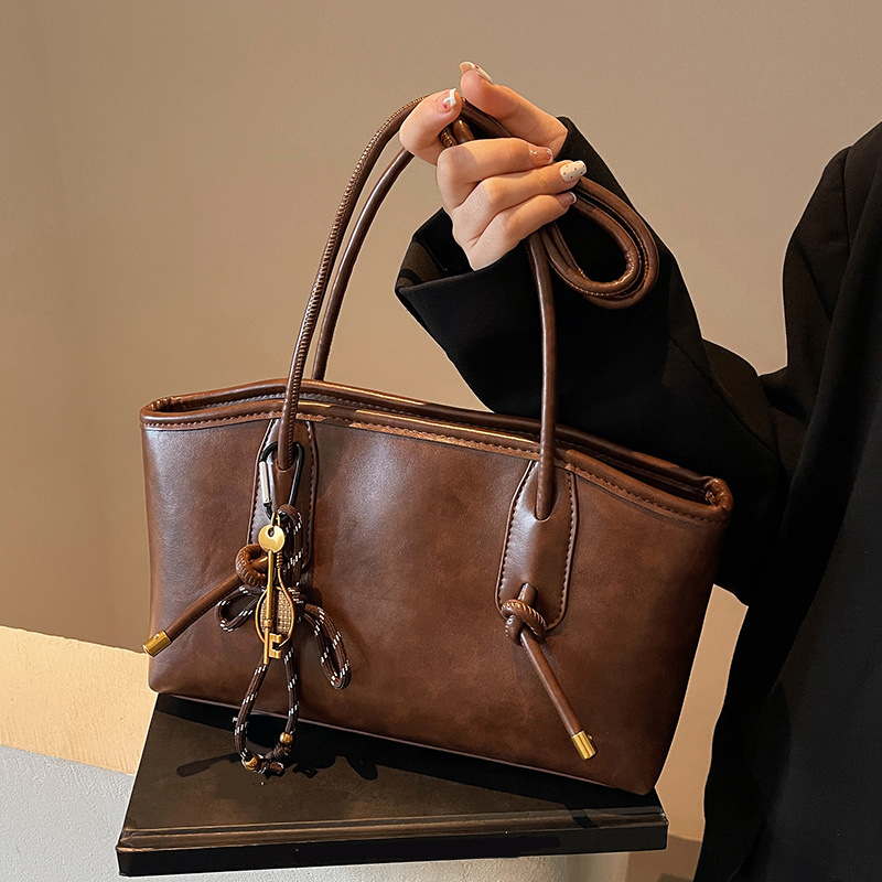 👜 50% REDUCERE ACUM! ✨ Geantă de umăr vintage din piele PU pentru femei – Design elegant, încăpătoare și perfectă pentru uzul zilnic 🌸-2