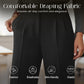👖【S-5XL】🔥2026 Set pantaloni plus size nou sosit🎉Pantaloni de costum cu talie înaltă și picior larg pentru femei-3