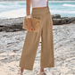 🔥Ofertă limitată: 40% reducere👖Pantaloni casual pentru femei, cu talie înaltă și croială dreaptă, croi scurt✨-6