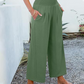 🔥Ofertă limitată: 40% reducere👖Pantaloni casual pentru femei, cu talie înaltă și croială dreaptă, croi scurt✨-5