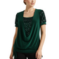 💗💖【S-5XL】👕Bluză elegantă cu mâneci scurte și paiete pentru femei🎉-8