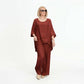 🔥Ofertă specială pentru produse noi: 50% reducere🎁🆕Set din două piese pentru femei: top și pantaloni scurți în culori uni🎉-9