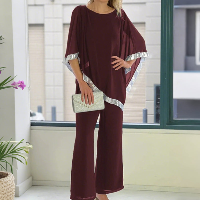 ✨Set de două piese elegant, cu paiete, pentru femei🤩-13