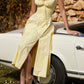 💐2026 Produse noi👗Rochie midi cu curea spaghetti-11