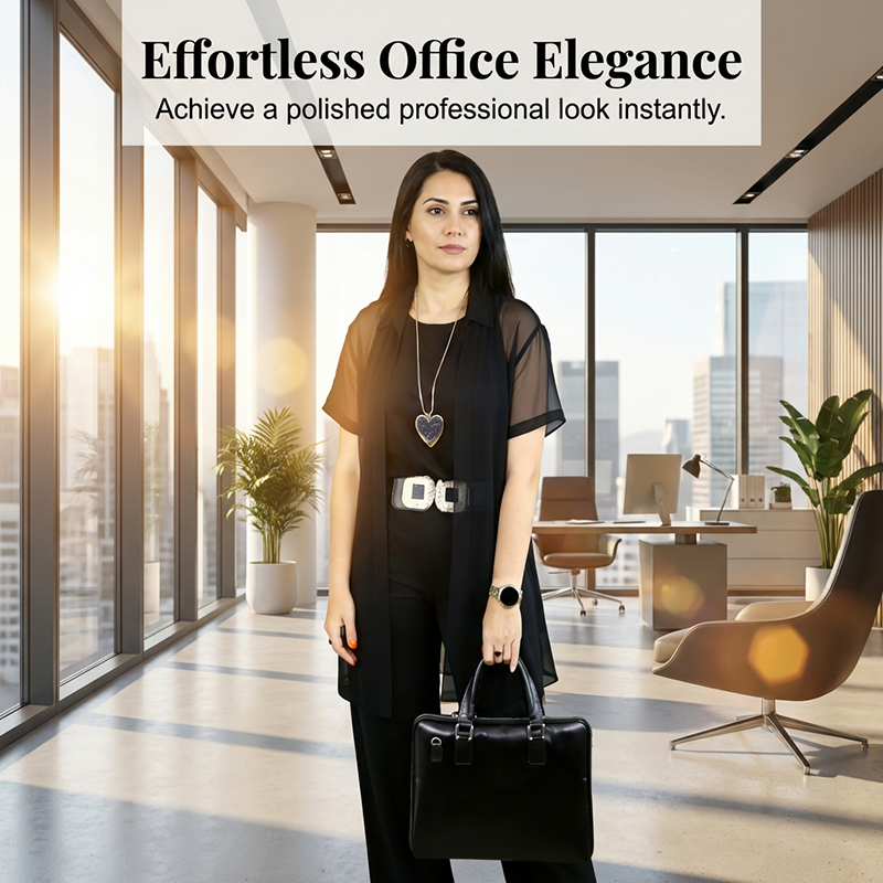 🌟Set elegant asortat, compus din vestă, pantaloni și îmbrăcăminte de exterior😍
