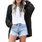 ✨ 50% REDUCERE ACUM! 🧶 Cardigan lejer pentru femei, cu deschidere în față – model boho cu textură pointelle și mâneci în formă de aripi de liliac 🍂☕-8