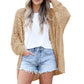 ✨ 50% REDUCERE ACUM! 🧶 Cardigan lejer pentru femei, cu deschidere în față – model boho cu textură pointelle și mâneci în formă de aripi de liliac 🍂☕-10
