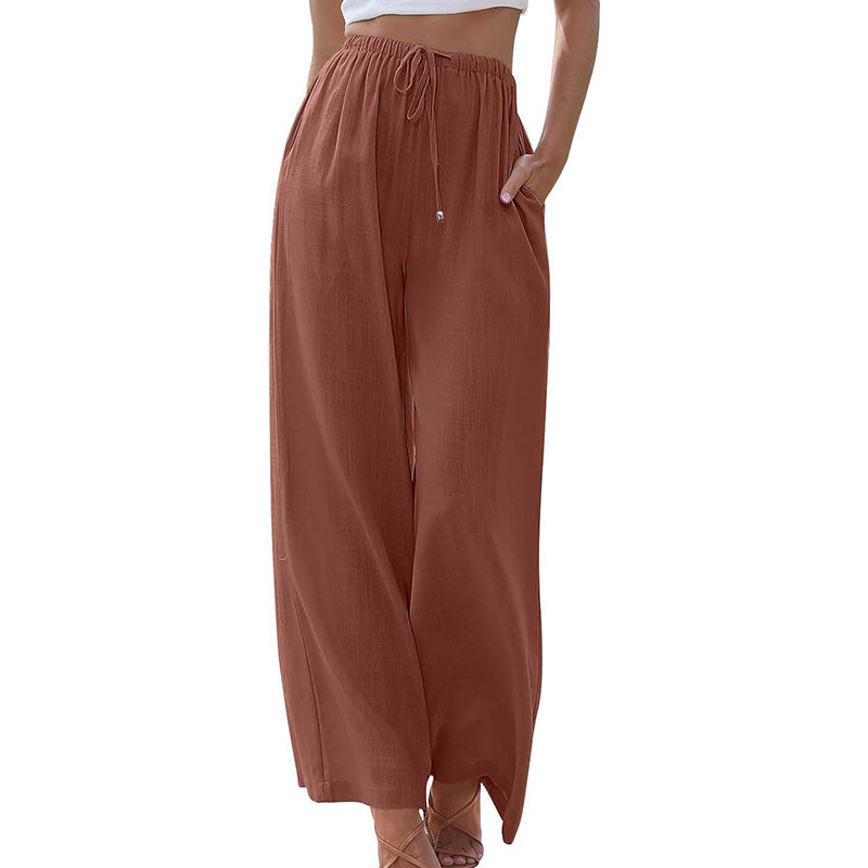 🌷Ofertă specială de vară: 49% reducere🍃👖Pantaloni casual simpli, ușori, pentru femei-11