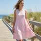 💖ULTIMA ZI DE REDUCERI – 50% REDUCERE💖Rochie casual fără mâneci, în carouri, cu croi în A, pentru femei-2