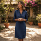 😍Rochie casual pentru femei, cu volane și decolteu în V👗💗-3