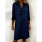 😍Rochie casual pentru femei, cu volane și decolteu în V👗💗-7
