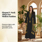 🌟👗Rochie caftan pentru femei, cu imprimeu etnic și decolteu în V🔥-4