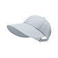 🧢Pălărie de soare pentru femei, cu boruri largi, în stil baseball🌞-10