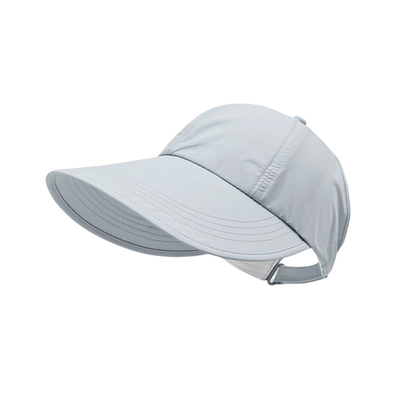 🧢Pălărie de soare pentru femei, cu boruri largi, în stil baseball🌞-10
