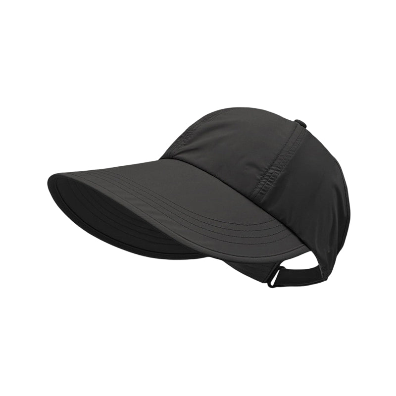 🧢Pălărie de soare pentru femei, cu boruri largi, în stil baseball🌞-8