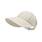 🧢Pălărie de soare pentru femei, cu boruri largi, în stil baseball🌞-9