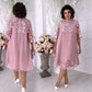 😍Rochie din dantelă în straturi „Sheer Breeze“👗-2