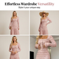 💐50% REDUCERE! Rochie lungă cu decolteu pătrat – Peste 50.000 de bucăți vândute 💕🔥【Ofertă limitată】-7