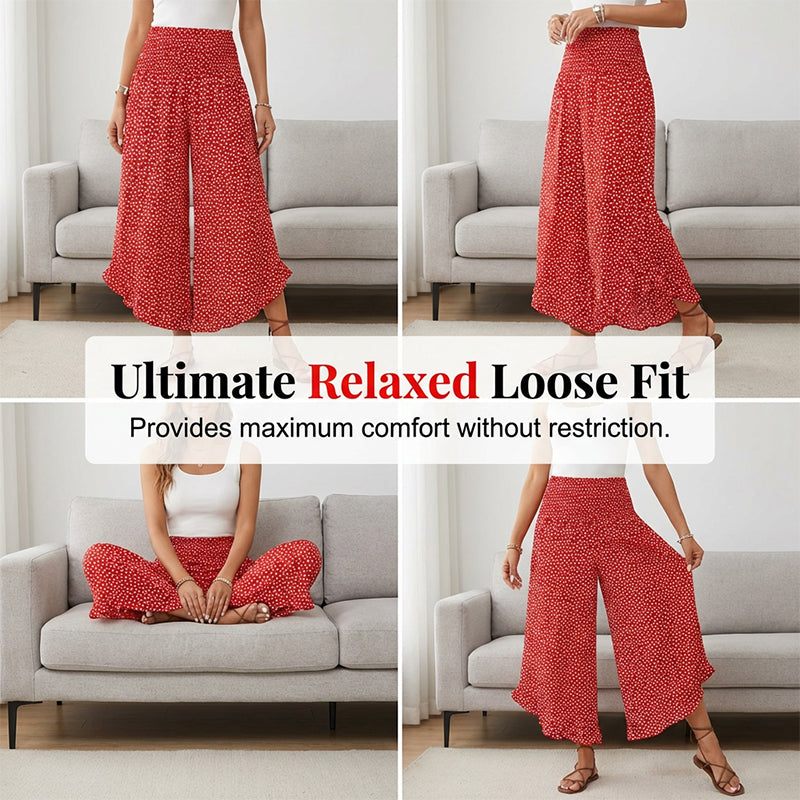 🔥 50% REDUCERE! 😍Pantaloni largi, cu talie înaltă, pentru femei – subțiază silueta, sunt comozi și eleganți🌠️-5