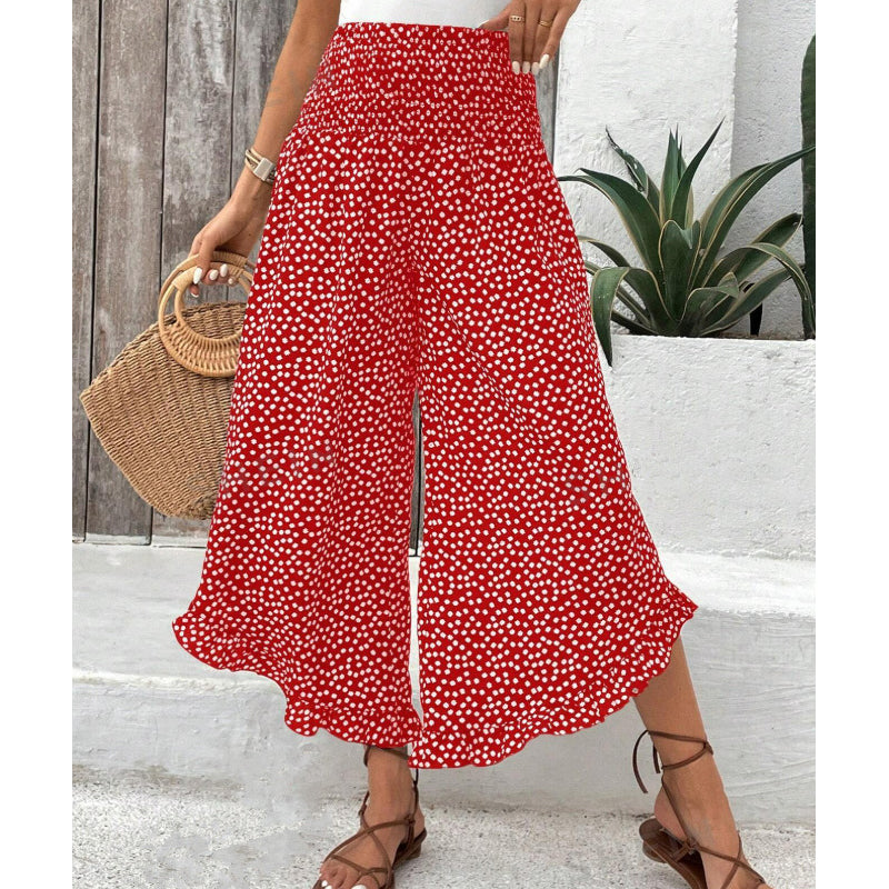 🔥 50% REDUCERE! 😍Pantaloni largi, cu talie înaltă, pentru femei – subțiază silueta, sunt comozi și eleganți🌠️-13