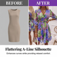 💜 Prezentare în avanpremieră a noilor produse 👗 Rochie pentru femei, cu imprimeu, decolteu în V, volane la tiv și croială în A 🔮-1