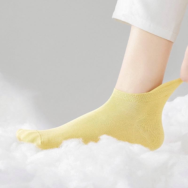 🌬️🌿Cadouri rafinate – Șosete scurte pentru femei, cu elasticitate ridicată, pentru protecția picioarelor🌟-2