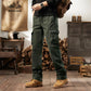 👖 50% REDUCERE ACUM!  Pantaloni tactici cargo din bumbac pentru bărbați – cu multiple buzunare, structură întărită și talie reglabilă 🛠️-1