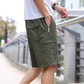 🎁Noutăți cu 50% reducere💥Pantaloni scurți casual pentru bărbați, cu talie elastică și lungime până la genunchi-10