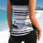 ☀️🏖️Costum de baie tankini din două piese, cu imprimeu, pentru femei😻-1