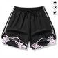 Pantaloni scurți sport casual pentru femei, cu căptușeală integrată