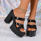 👡Sandale cu platformă și toc gros pentru femei🌬️😍-2