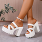 👡Sandale cu platformă și toc gros pentru femei🌬️😍-4