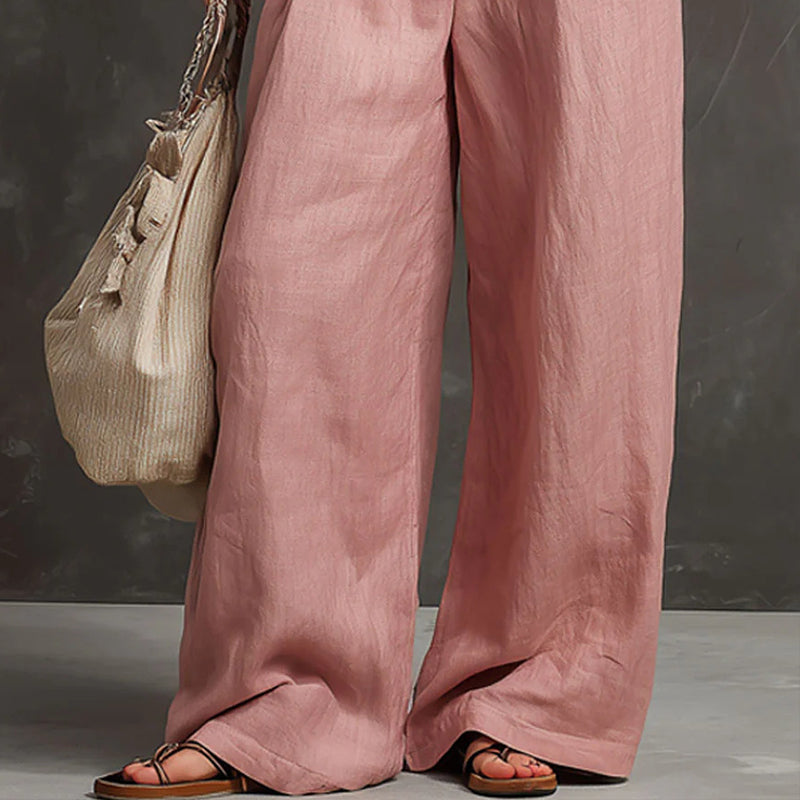 Set din două piese pentru femei: vestă fără mâneci și pantaloni-8