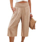 【S-3XL】🍂Pantaloni cropped ușori, cu talie elastică, pentru femei