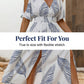 👗 50% REDUCERE ACUM! 🌞Rochie maxi cu decupaje pe umeri și imprimeu tropical-5