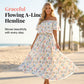 🎁Nou venit 50% REDUCERE💥Rochie Maxi Bohemian de Vară cu Fantă pentru Plajă-2