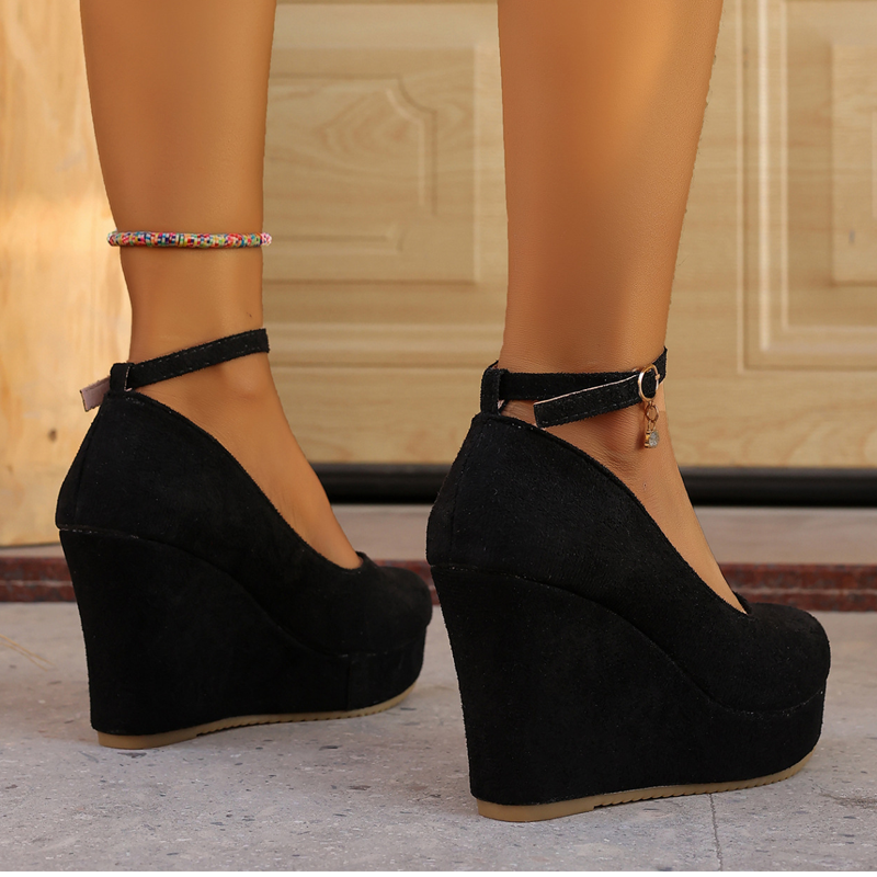 👠Pantofi cu toc înalt și platformă pentru femei😍-1