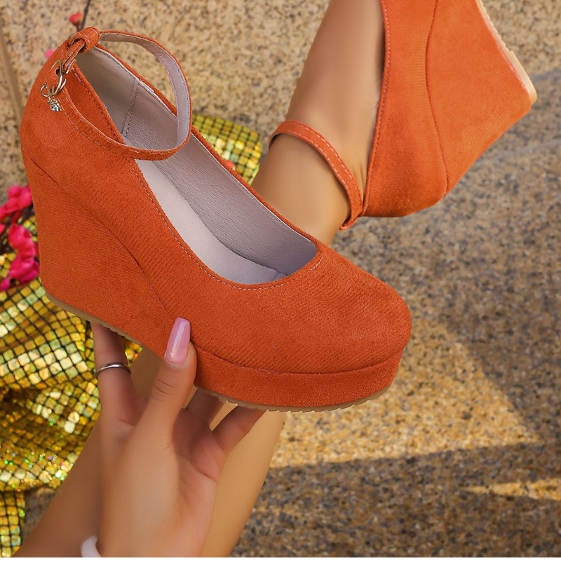 👠Pantofi cu toc înalt și platformă pentru femei😍-5