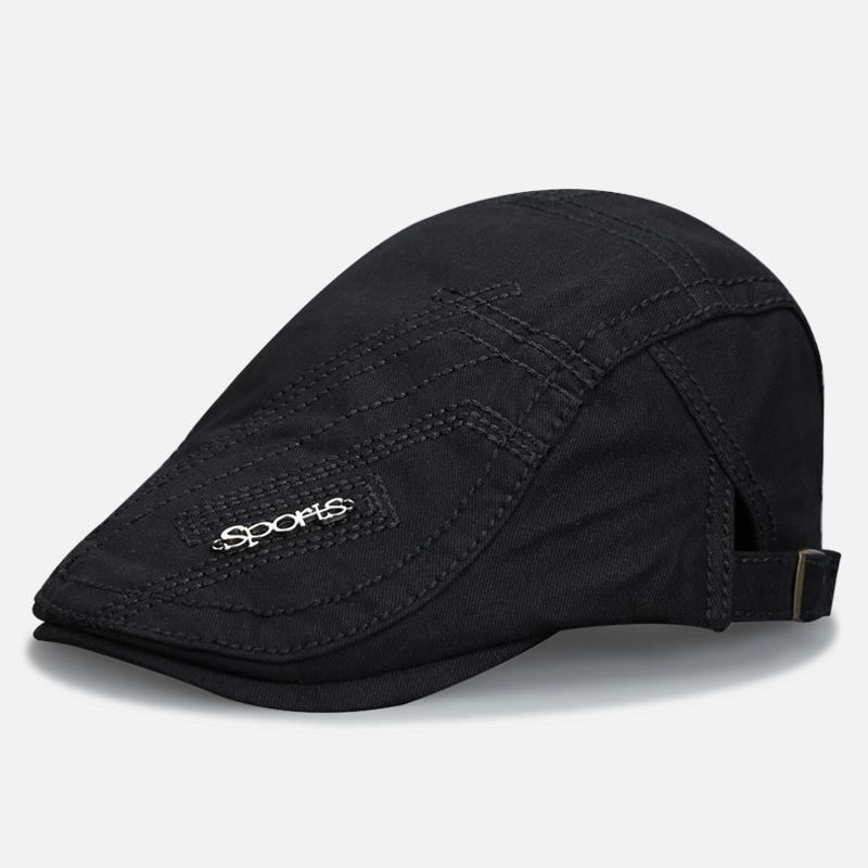 🧢 Charmul masculin la maxim 💪 Șapcă clasică plată, respirabilă, pentru toate anotimpurile-5