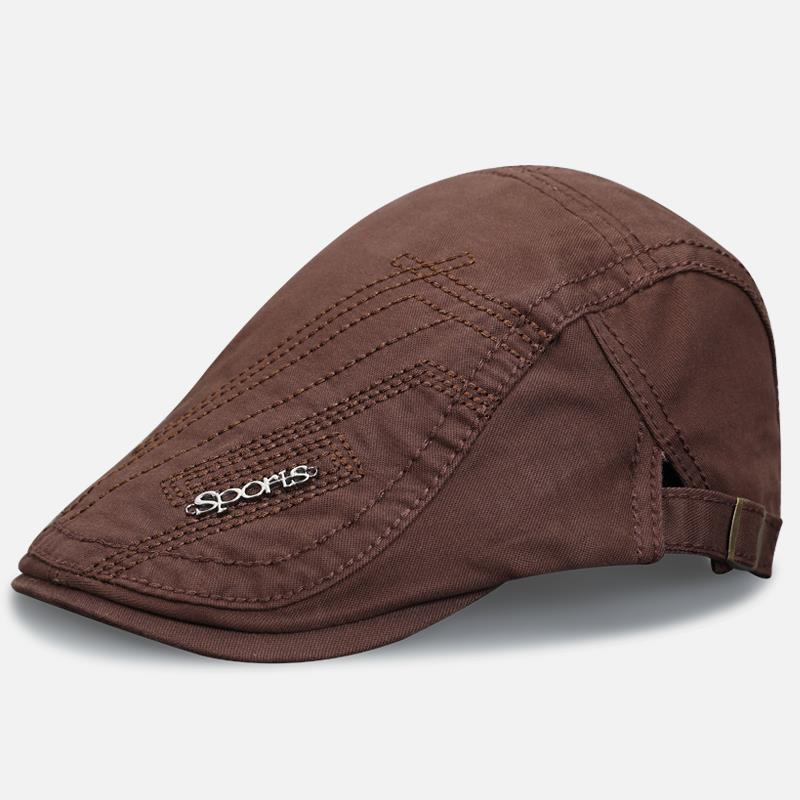 🧢 Charmul masculin la maxim 💪 Șapcă clasică plată, respirabilă, pentru toate anotimpurile-8