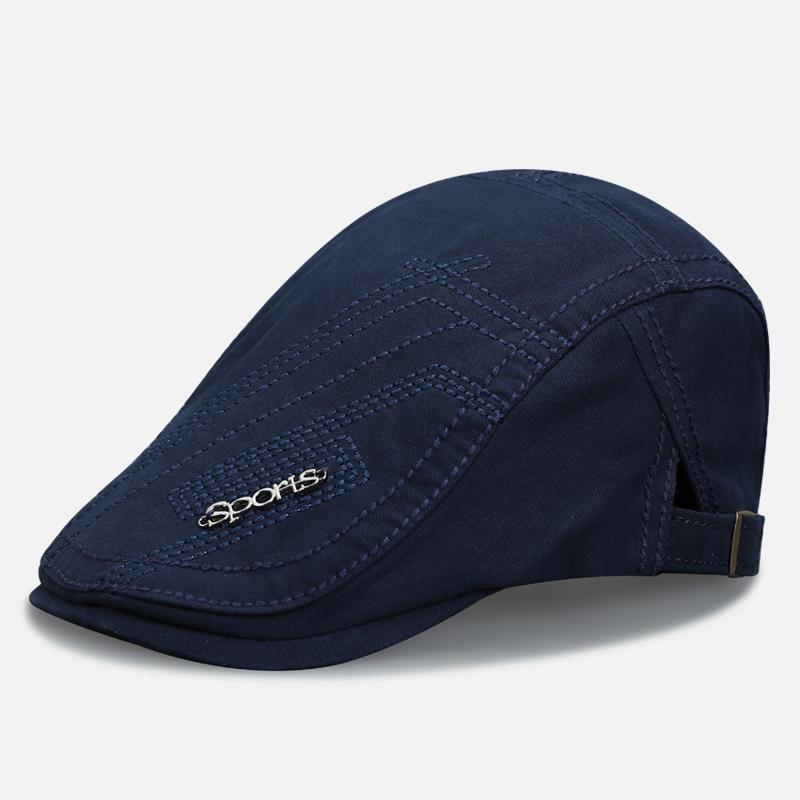 🧢 Charmul masculin la maxim 💪 Șapcă clasică plată, respirabilă, pentru toate anotimpurile-6