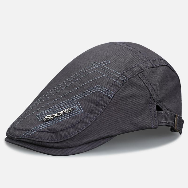 🧢 Charmul masculin la maxim 💪 Șapcă clasică plată, respirabilă, pentru toate anotimpurile-9