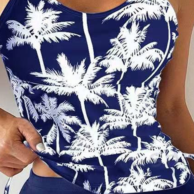 👙✨Costum de baie din două piese cu volane – pentru modelarea siluetei și ascunderea burticii-4
