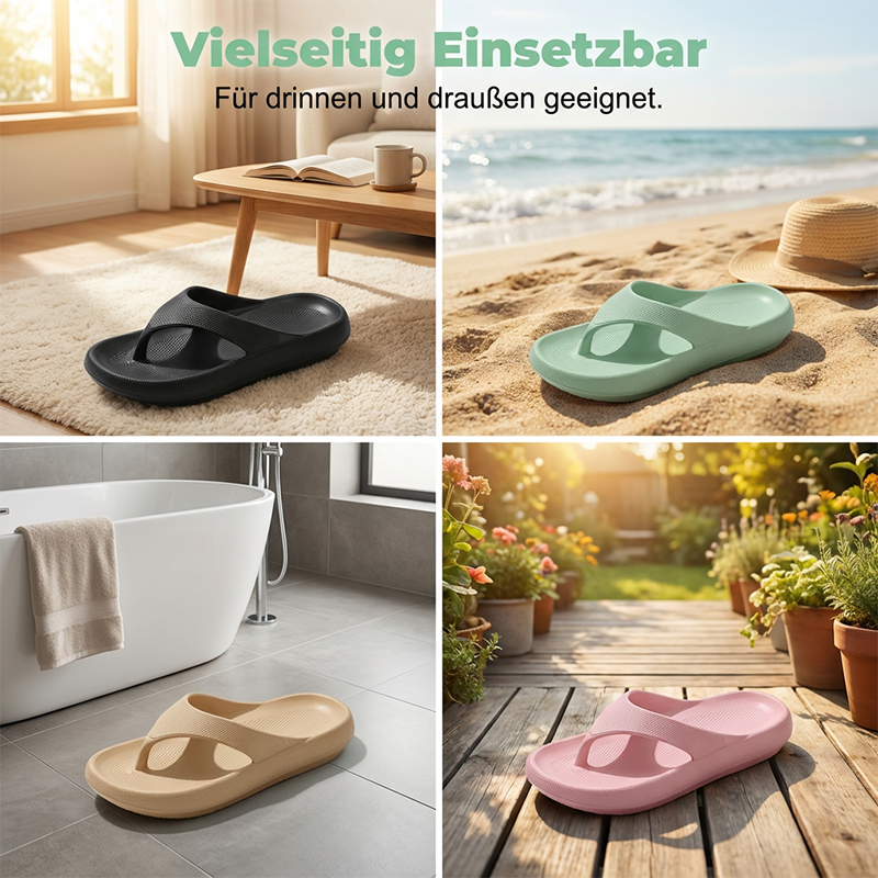 🏖️Șlapi unisex impermeabili, pentru interior și exterior🌴-2
